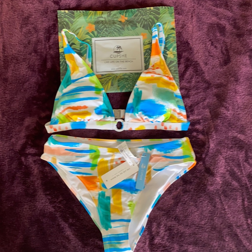 NWT cupshe bikini set